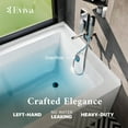 thumbnail image 6 of Eviva Nova Alcove 60 in. Acrylic Bathtub with Right Hand Drain, 6 of 6