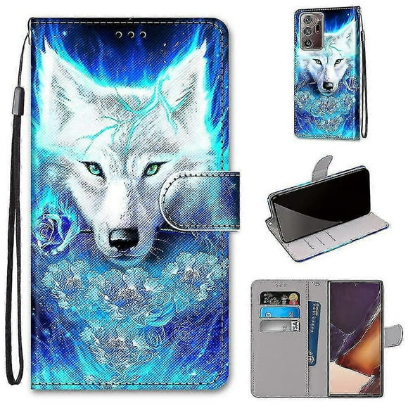 Samsung Galaxy Note 20 Ultra Rose Wolf Mobile Case
