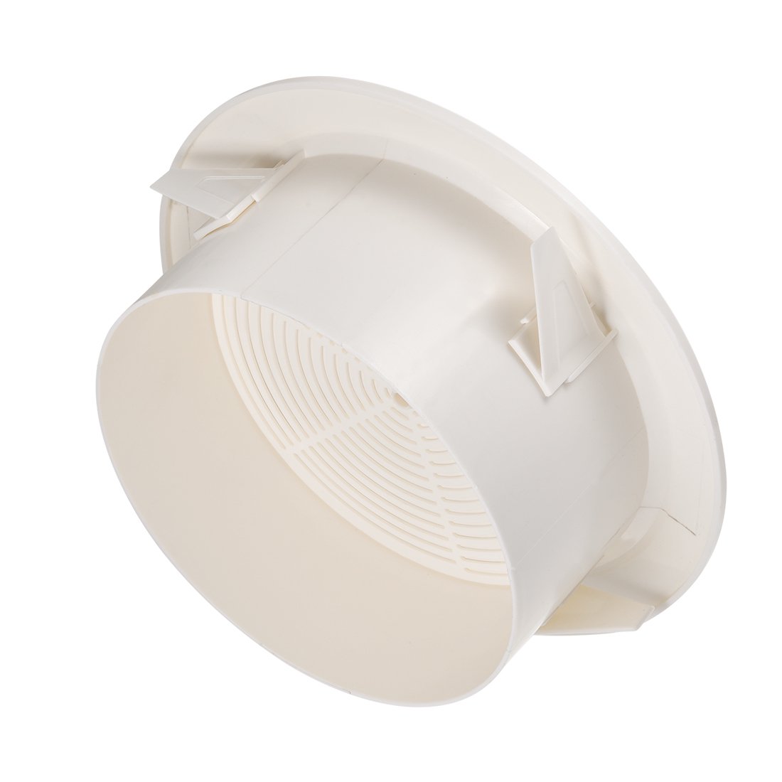 8 Inch Air Vent Circular Abs Louver White Grille Cover Adjustable