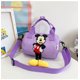 thumbnail image 1 of Bolso para niños, lindo bolso de bolos con estampado de Mickey Mouse para niña, bolso bandolera portátil de moda, 1 of 6
