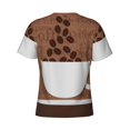 thumbnail image 6 of Vsdgher Coffee Cafe Cup Print Men's Dry Fit Mesh Athletic Shirts Moisture Wicking Tennis T-Shirt Tops, 6 of 9