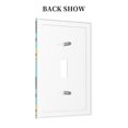 thumbnail image 2 of Balery Duck In Black Suit for Duplex Wall Plates Kit, Electrical Outlet Covers, Standard Size 1-Gang 5.0" x3.0", Electric Receptacle Plug Covers-Style T, 2 of 6