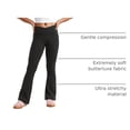 thumbnail image 4 of Pantalones CRZ YOGA Butterluxe Cruzados de Cintura Alta y Pierna Acampanada Negro XL, 4 of 6