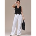 thumbnail image 7 of DARING DIVA Women's V Neck Waistcoat Top Casual Jean Vests 2XL Black, 7 of 7