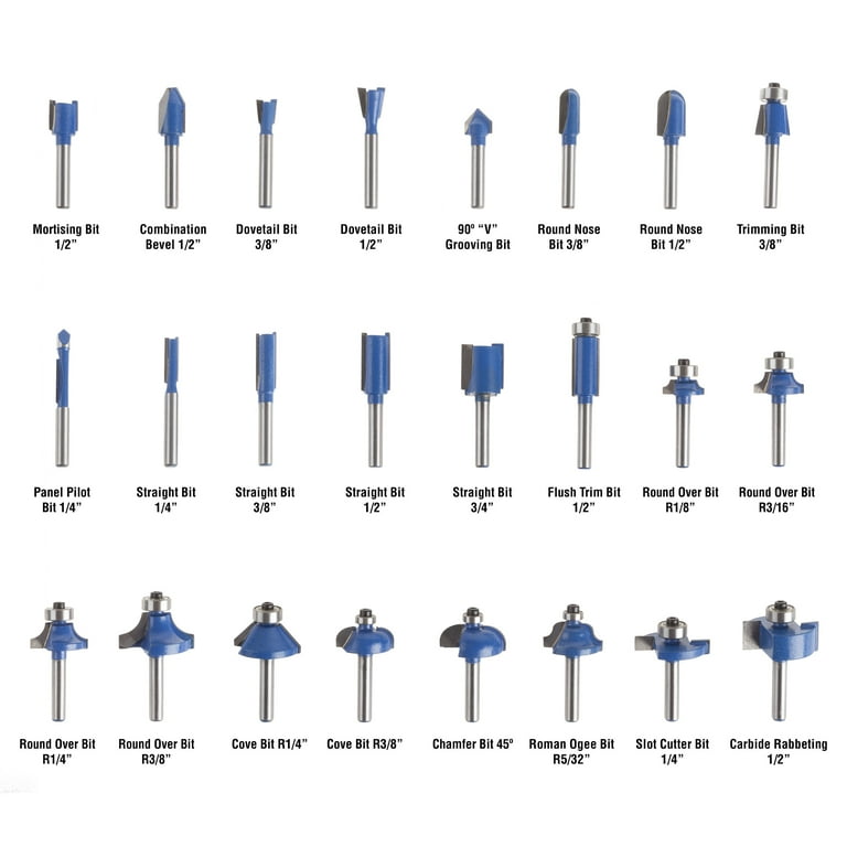 Router Bits Sets- 45 Piece | MLCS