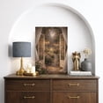 thumbnail image 2 of Canvas Print Night Garden Wall Art Dark Academia Decorative for Living Room Bedroom - 32"x48", 2 of 8