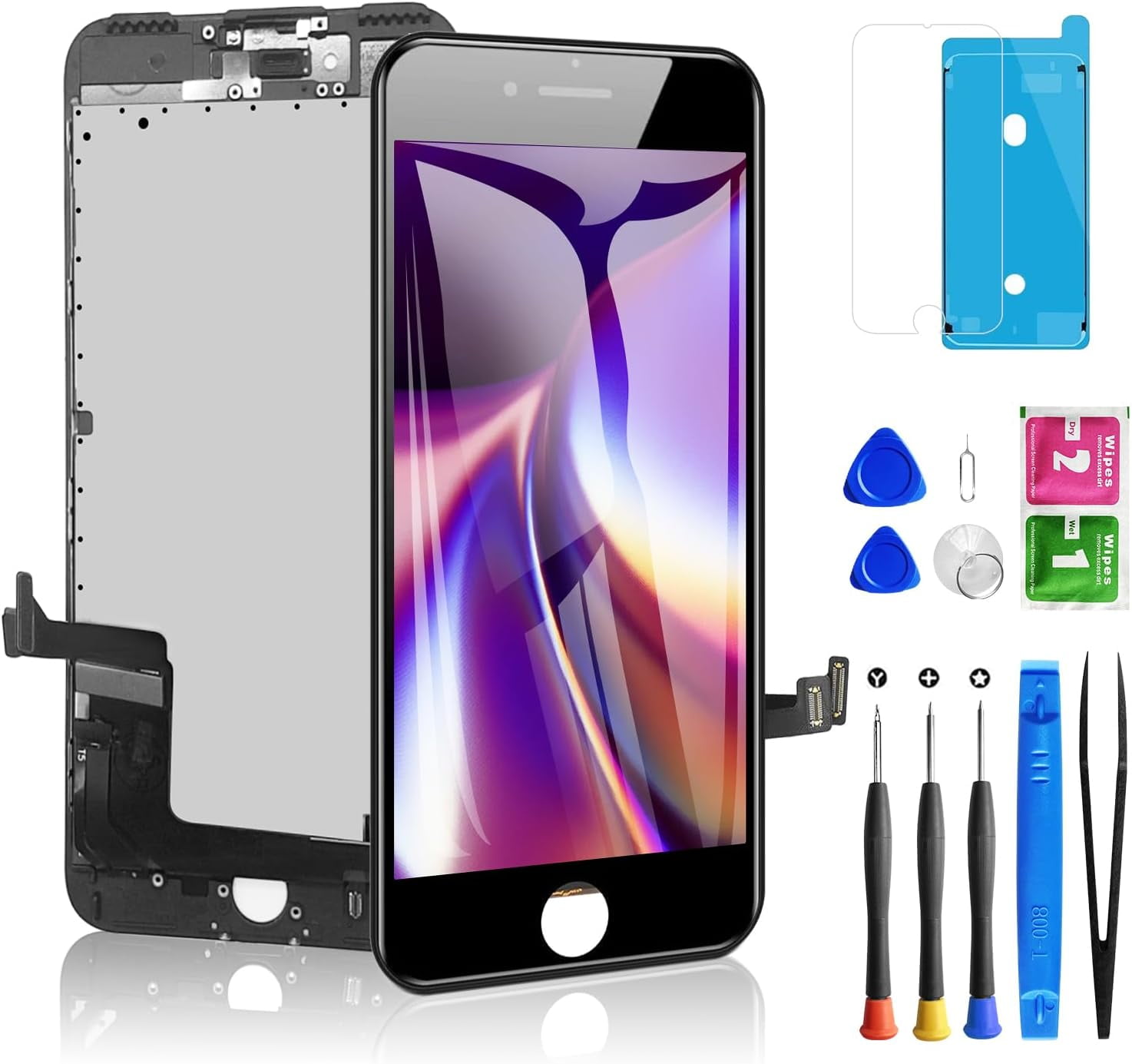Kit De Reemplazo De Pantalla Para IPhone 11 Pro Max, Pantalla LCD Full HD De 6.5 Pulgadas, Conjunto De Digitalizador Táctil 3D (modelo A2161, A2218, A2220) Con Herramientas De Reparación Protector