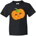 thumbnail image 3 of Inktastic Smiling Pumpkin, Halloween, Orange Pumpkin Youth T-Shirt, 3 of 5