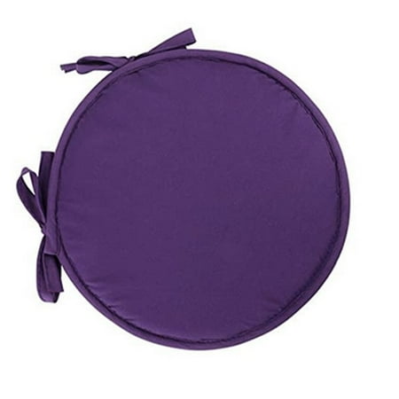 

AmShibel Tie-on Round Chair Seat Pad Soft Chairs Cushion Circle Cover Mat for Home Office Bistro Dining