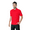 Cherry Red, variant on Men's Performance Mesh Polo Shirt, 100% Polyester, Moisture-Wicking, Quick-Dry, Lightweight, Black, L