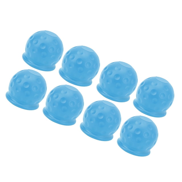 Couvercle de Boule d'Attelage de Remorque, 8 Pcs Couvercle de Boule de Remorquage pour Camion 50mm Protection Forte Barre de Remorquage Douce et Robuste pour RV
