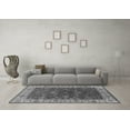 thumbnail image 3 of Ahgly Company Indoor Round Oriental Gray Industrial Area Rugs, 6' Round, 3 of 4
