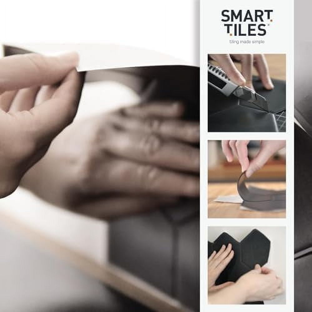 20-Pack Kitchen Backsplash Tile Peel and Stick - 3D Adhesive Peel and Stick Tile Backsplash for Kitchen, Bathroom, Wall Tile