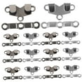 thumbnail image 4 of HEALEEP Hooks for Clothes Sewing Pant Hooks Metal Silver 20 Pairs, 4 of 8