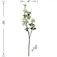 Mainstays 50" Artificial Flower Cherry Blossom Stem, White Color