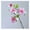 Pink, variant on Real Touch Artificial Magnolia Flower Bouquet - 2 Pieces for Home and Wedding Decoration