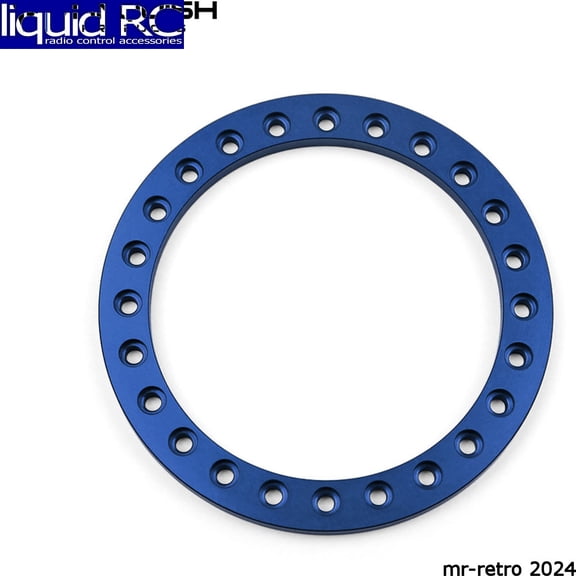 Vanquish Products 05104 1.9 Original Beadlock Blue Anodized