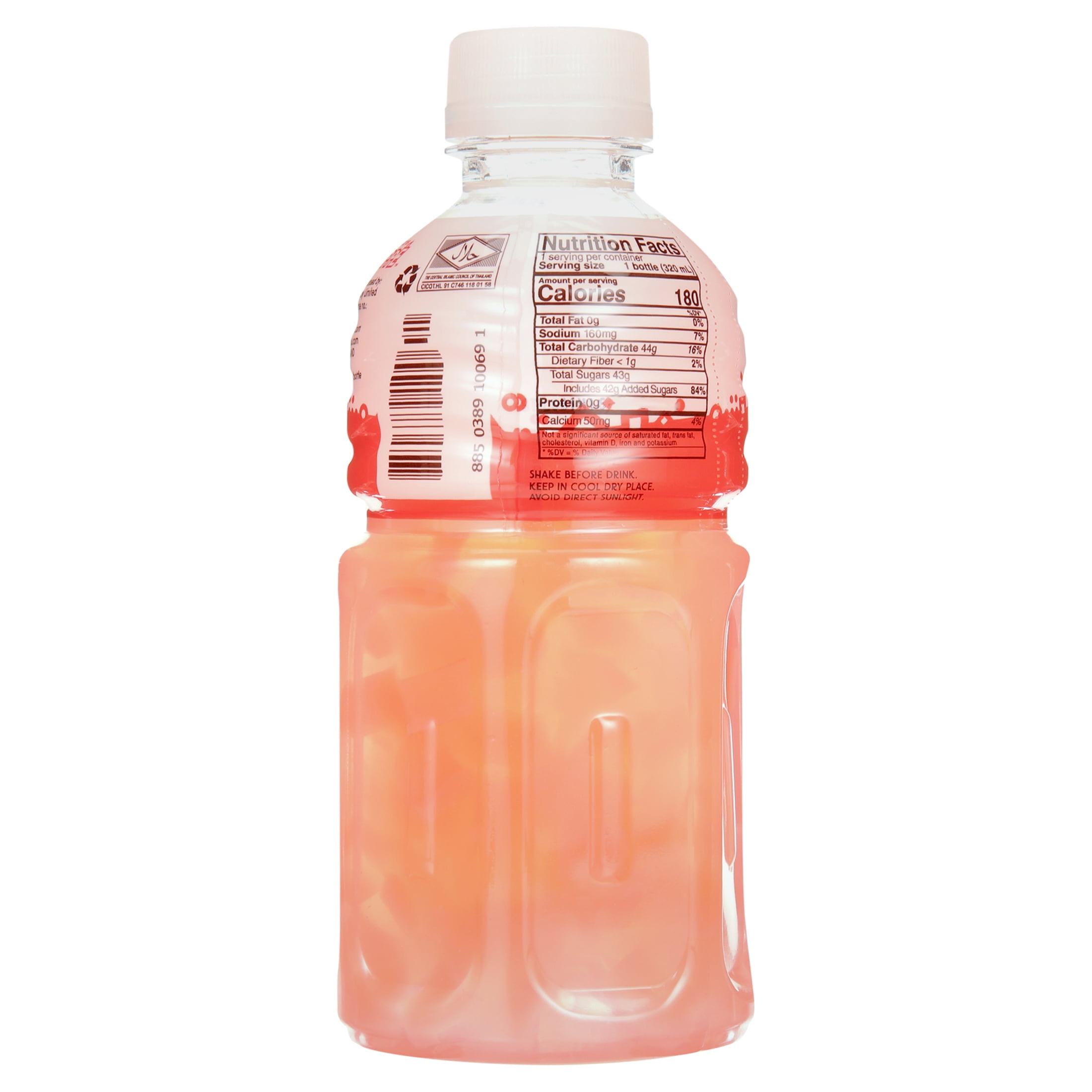 Mogu Mogu Cubes Aloe Vera Drink With Strawberry Flavor, 10.82 oz
