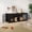 Gray, variant on Garvee Heavy Duty Double Dog Crate Furniture – Wooden Indoor Kennel with Divider – Spacious TV Stand End Table – For Medium & Large Dogs – Stylish Brown Tiger Wood