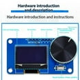 thumbnail image 4 of 0.96 Inch OLED Display Module with Buttons EC11 Rotary Encoder IIC Interface LCD Screen, 4 of 10