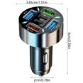 thumbnail image 4 of New Model SUPER+PD+3.1A 5 Port Car Charger with 6 USB Ports, 4 of 8