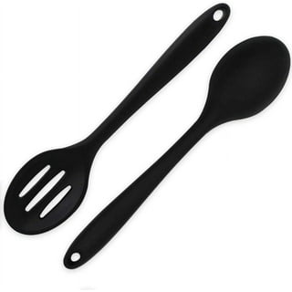 Armrouns 4pcs Small Silicone Spoons Nonstick Kitchen Spoon Silicone Serving  Spoon for eating Stirring Spoon for Kitchen Cooking Baking.