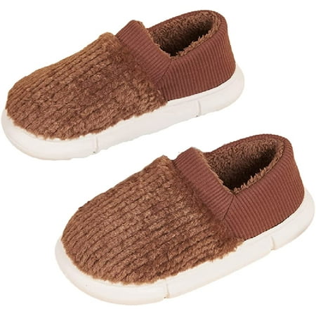 

CoCopeaunt Soft Plush Fuzzy Slippers Full Coverage for Women Men Winter Warm Couple Matching House Slippers