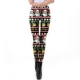 thumbnail image 1 of NADANBAO-MALLAS DE elfo de Navidad para mujer, disfraz de carnaval, medias sexys, pantalones de regalo de vacaciones, ropa de calle con patrón 3D, ropa de Fitness, 1 of 5
