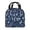 Navy Blue Ditsy Floral, variant on Blue Ditsy Floral Lunch Bag Thick Aluminum Foil Cooler Tote for Women Work Picnic Gift