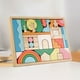 thumbnail image 5 of Juego de apilar bloques de madera, bloques de construcción, aprendizaje de colores, herramienta educativa, decoración para niños de 1 año., 5 of 7
