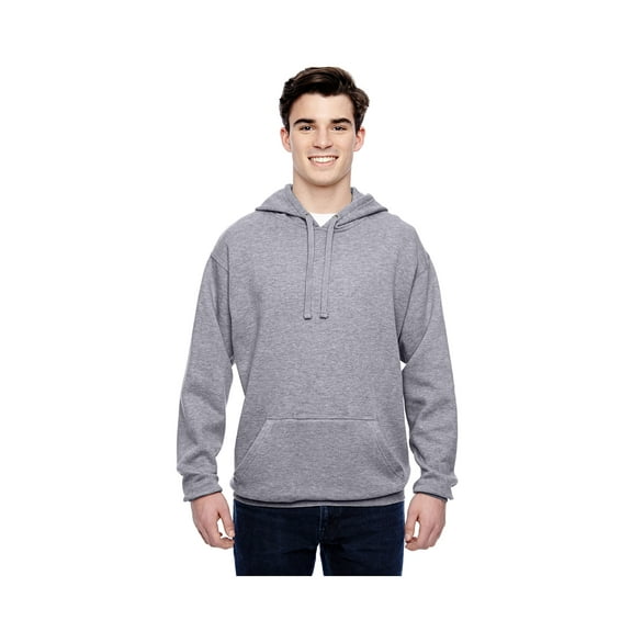 J-America Blended Tailgate Pocket Hooded Sweatshirt, Style J8815