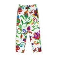 thumbnail image 4 of Xecao Paisley Women's Straight Lounge Pajama Pants: The Epitome of Relaxed Sleepwear, 4 of 9