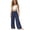 00-Navy183, variant on Lullu Summer Girls Wide Leg Pants Casual Lightweight Straight Palazzo Pants, Sizes 4-15
