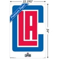 thumbnail image 3 of NBA Los Angeles Clippers - Logo 15 Wall Poster with Push Pins, 22.375" x 34", 3 of 6