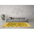 thumbnail image 3 of Ahgly Company Indoor Rectangle Oriental Yellow Traditional Area Rugs, 6' x 9', 3 of 4