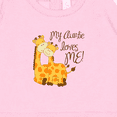thumbnail image 3 of Inktastic My Auntie Loves Me Baby Sweatshirt, 3 of 4