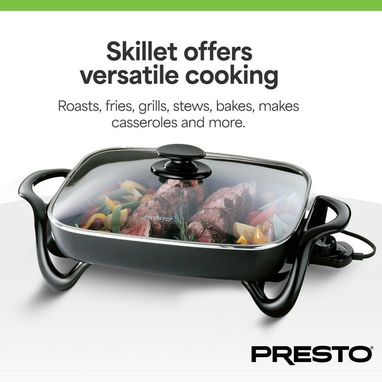 Presto 16" Rectangular Electric Skillet with Ceramic Nonstick photo 4