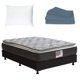 thumbnail image 1 of Colchón Matrimonial Spring Air Omega + Box Black + Sábanas + Almohada de Osos, 1 of 8