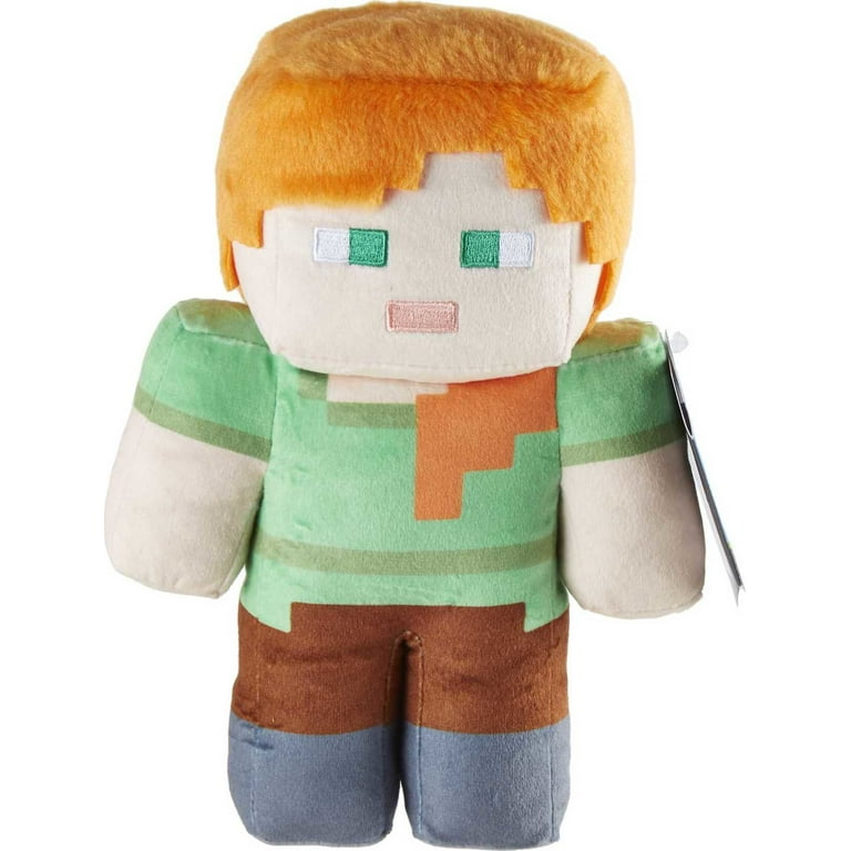 Minecraft 8-in Cute Plush Toys, Fan Favorite Characters Dolls