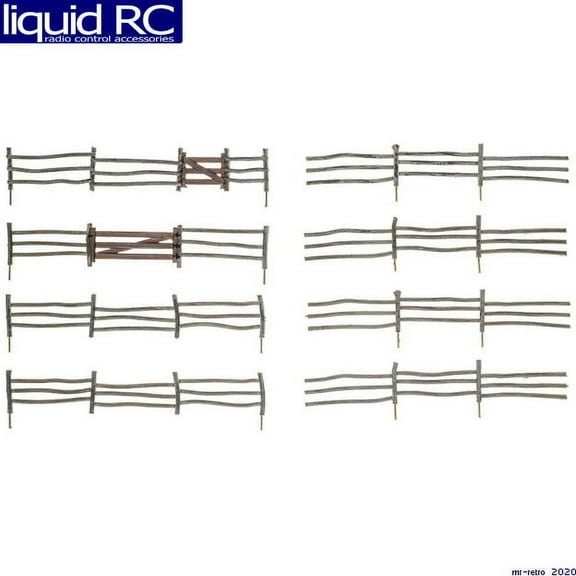 Woodland Scenics A2981 Ho Log Fence