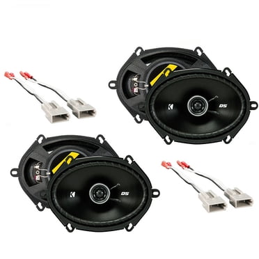 Kicker CSS69 CS Series 6x9 Component Speakers w/ .75 Tweeters: 46CSS694
