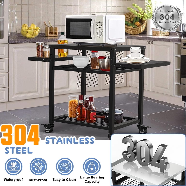 G Taleco Gear Outdoor Grill Table, Stainless Steel photo 4