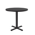 thumbnail image 3 of Round Cafe and Breakroom Table (24 in./22 in. X-Base/Black Granite), 3 of 5