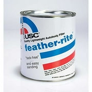 US Chemical & Plastics USC 21335 Feather-Rite Automotive Body Filler, 1 Quart