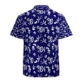 thumbnail image 3 of High Quality Hawaiian Shirts for Men Short Sleeve Aloha Beach Shirt Floral Summer Casual Button Down Shirts Blouses YJPYXP, 3 of 7