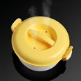 thumbnail image 5 of 2X Vaporizador Multifuncional Portátil de la Olla de Arroz del Horno de Microondas Caja de Almuerzo de Aislamiento 2800Ml Utensilios de Vapor para Microondas, 5 of 5
