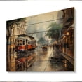 thumbnail image 2 of Designart "Vibrant Night in New Orleans Cityscape II" New Orleans Print on Natural Pine Wood, 2 of 5