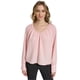 thumbnail image 1 of Calvin Klein Womens Solid Knit Blouse, pink, L, 1 of 1