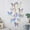 Multicolor, variant on 12PCS 3D Metal Texture Hollow Butterfly Wall Sticker