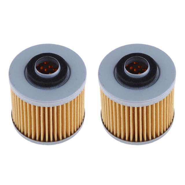 2x Filtro de Aceite Universal de Plástico para Motocicleta Compatible con Yamaha XVS1100A CLASSIC 2000-2008 Baoblaze Filtro de combustible en línea de gasolina
